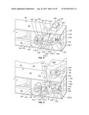 LATCHING SYSTEM FOR AUTOMATIC SECUREMENT OF A CONTAINER TO A CONTAINER     CHASSIS diagram and image