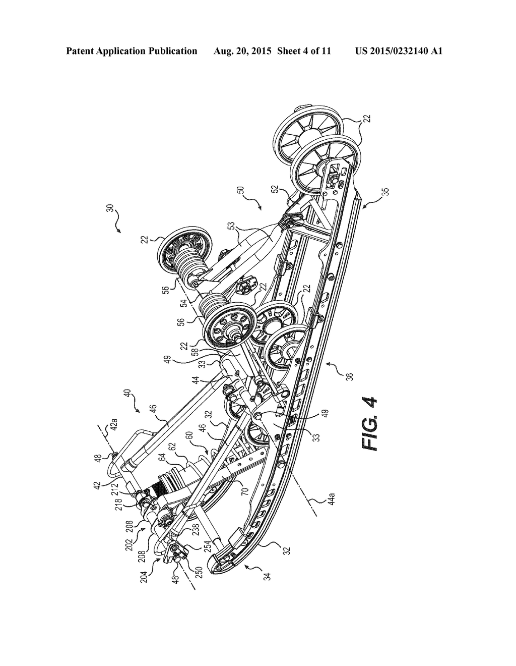 LIMITER STRAP ADJUSTMENT SYSTEM FOR A SNOWMOBILE SUSPENSION - diagram, schematic, and image 05