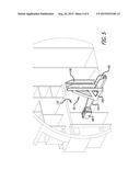 STOWABLE AIRCRAFT CABIN ATTENDANT SEAT diagram and image