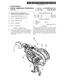 BRAKE SYSTEM OF WIRE REEL IN REINFORCING BAR BINDING MACHINE diagram and image