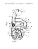 BRAKE SYSTEM OF WIRE REEL IN REINFORCING BAR BINDING MACHINE diagram and image