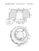 DISPENSER AND CLOSURE WITH HINGE ATTACHED TAMPER BAND diagram and image