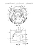 DISPENSER AND CLOSURE WITH HINGE ATTACHED TAMPER BAND diagram and image