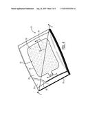 CONTAINER HAVING SELF-CONTAINED HEATER MATERIAL diagram and image