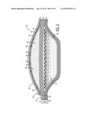 CONTAINER HAVING SELF-CONTAINED HEATER MATERIAL diagram and image