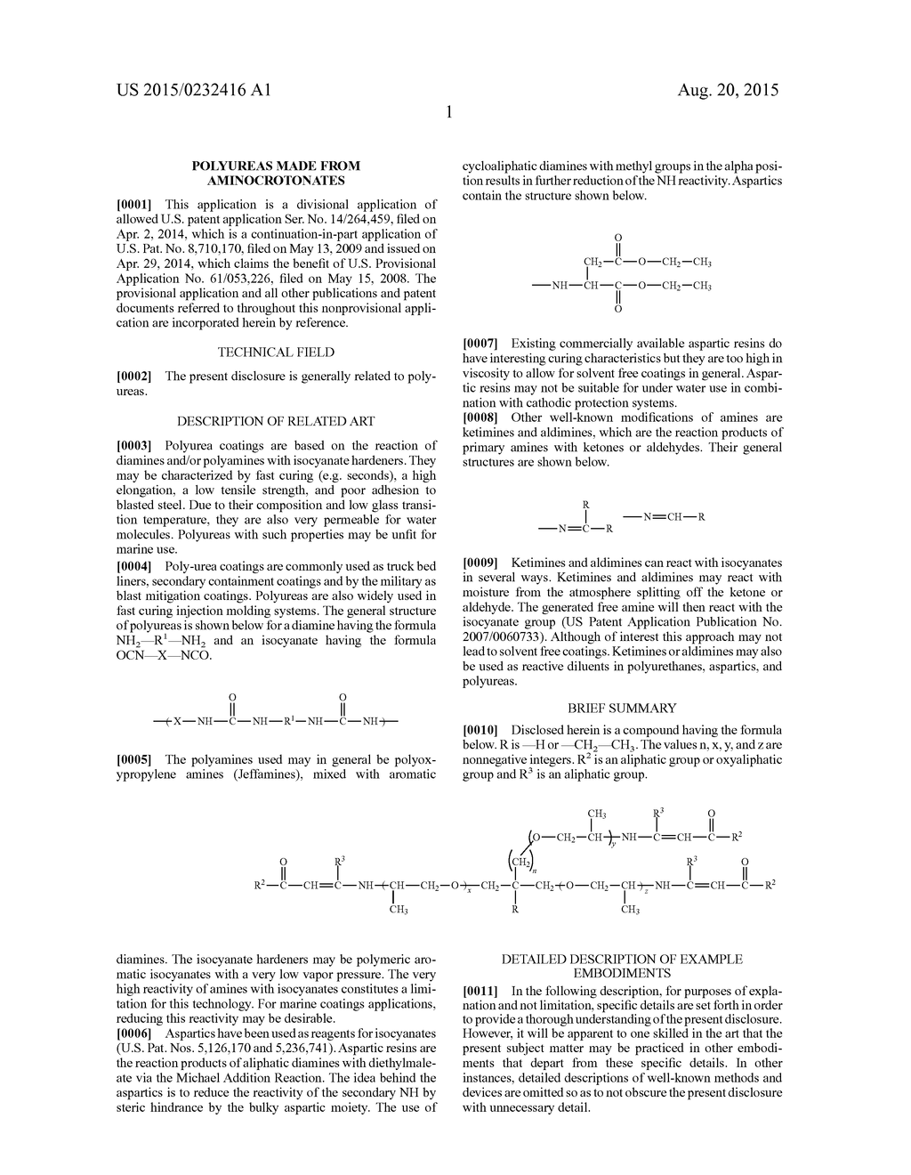 POLYUREAS MADE FROM AMINOCROTONATES - diagram, schematic, and image 02