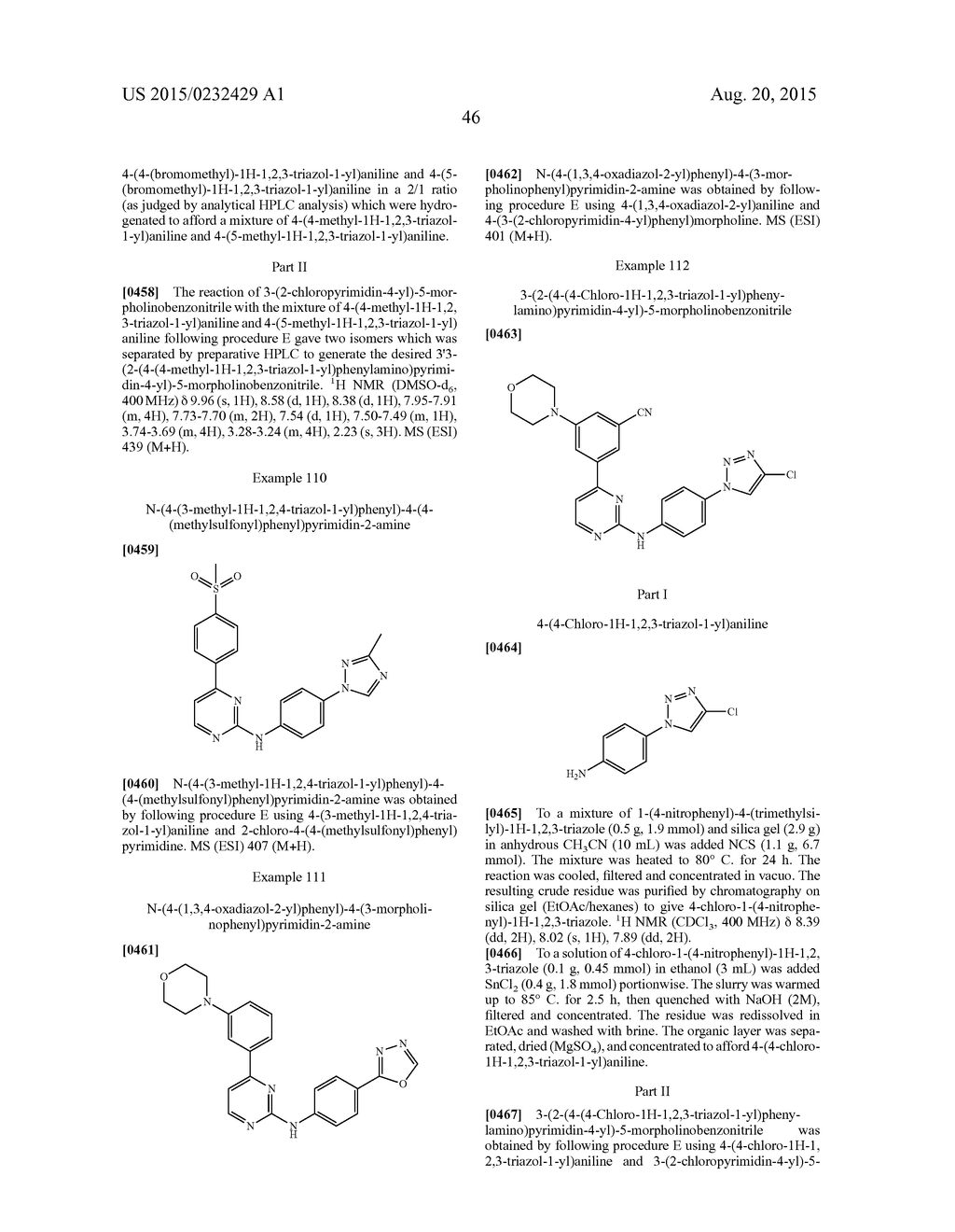 SUBSTITUTED PYRIMIDINYL-AMINES AS PROTEIN KINASE INHIBITORS - diagram, schematic, and image 47