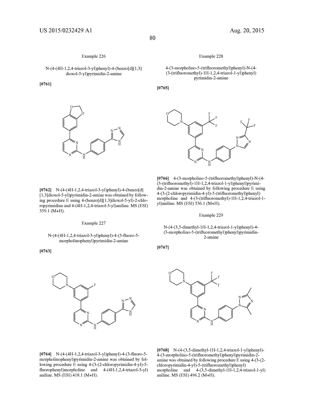 SUBSTITUTED PYRIMIDINYL-AMINES AS PROTEIN KINASE INHIBITORS - diagram, schematic, and image 81