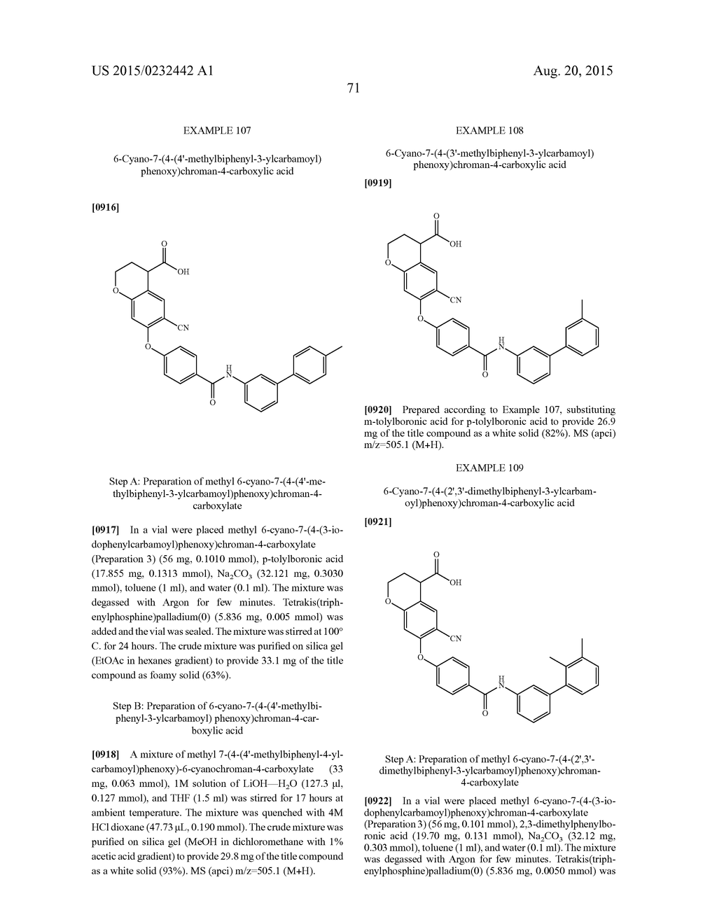 6-SUBSTITUTED PHENOXYCHROMAN CARBOXYLIC ACID DERIVATIVES - diagram, schematic, and image 72