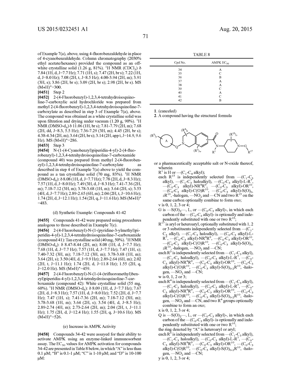 Carboxamide Compounds and Methods for Using the Same - diagram, schematic, and image 72