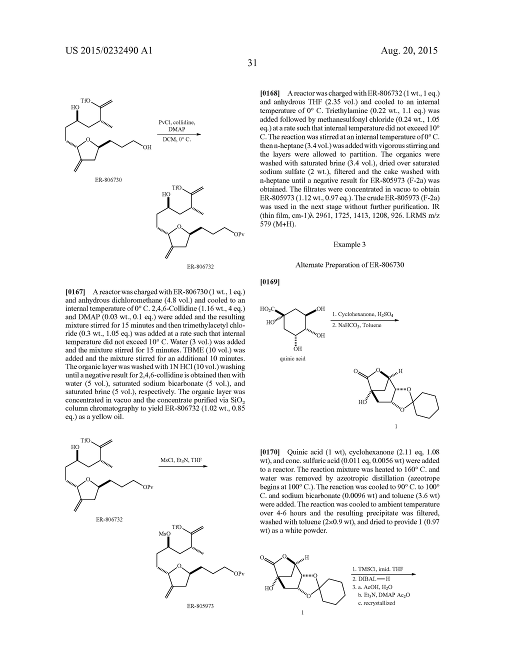 INTERMEDIATES FOR THE PREPARATION OF ANALOGS OF HALICHONDRIN B - diagram, schematic, and image 32