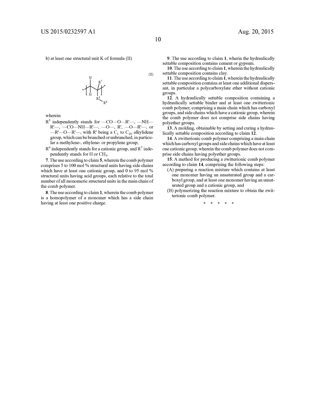 PLASTICIZER HAVING CATIONIC SIDE CHAINS WITHOUT POLYETHER SIDE CHAINS - diagram, schematic, and image 15