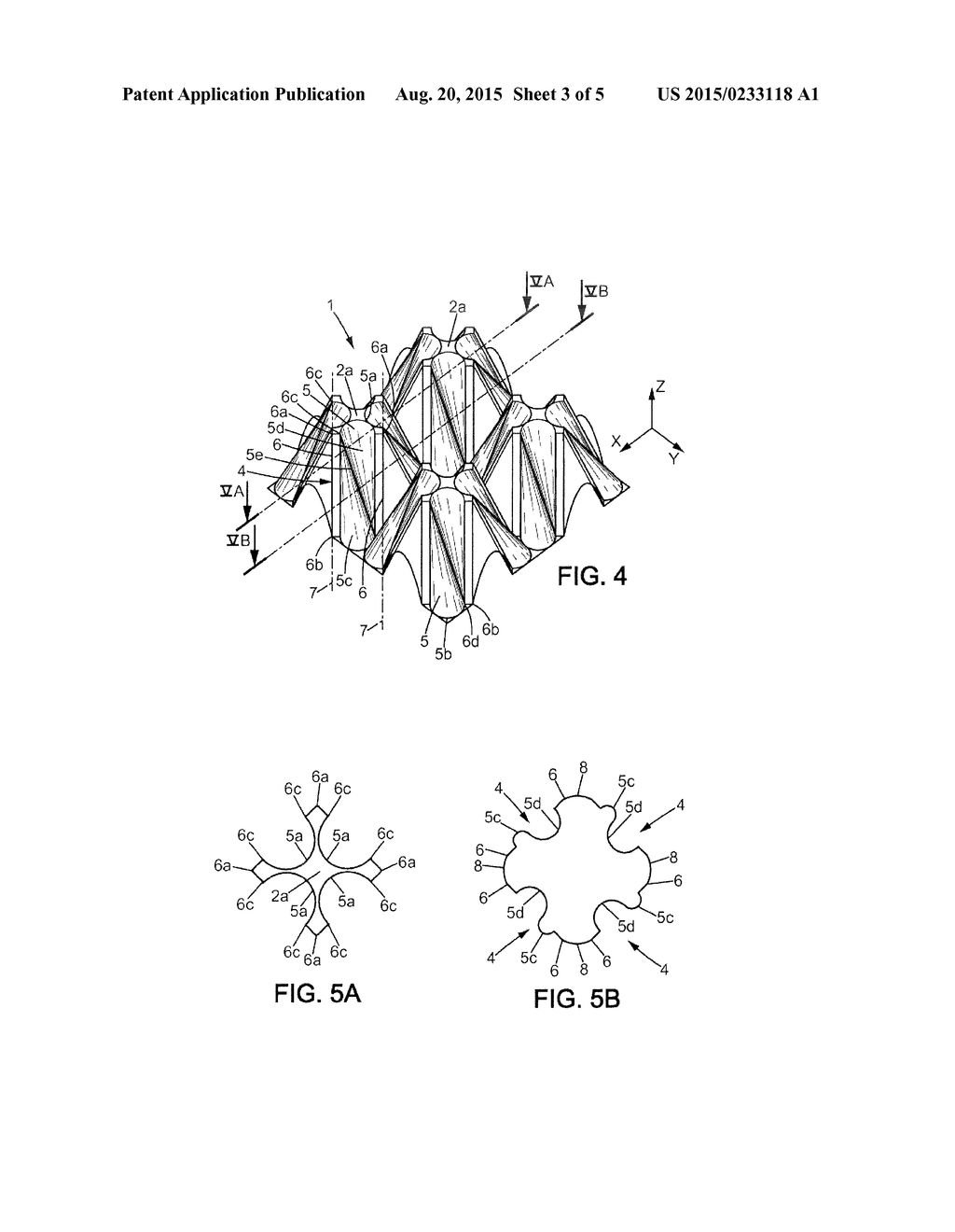 Sheet for Structural Material Core, Core and Structural Material     Comprising Such a Sheet - diagram, schematic, and image 04