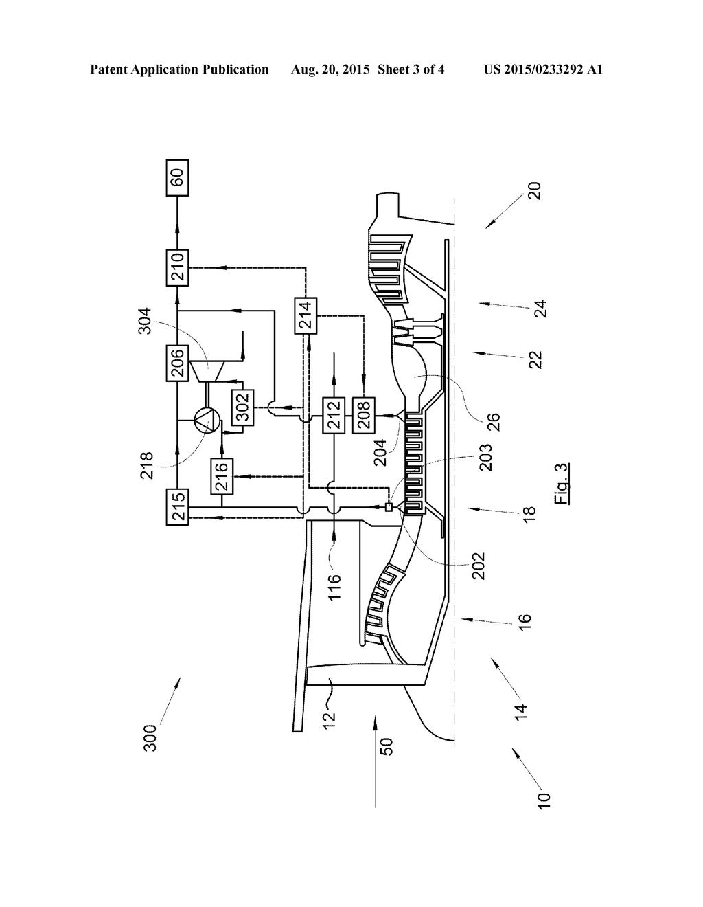 TURBOJET COMPRISING A BLEEDING SYSTEM FOR BLEEDING AIR IN SAID TURBOJET - diagram, schematic, and image 04