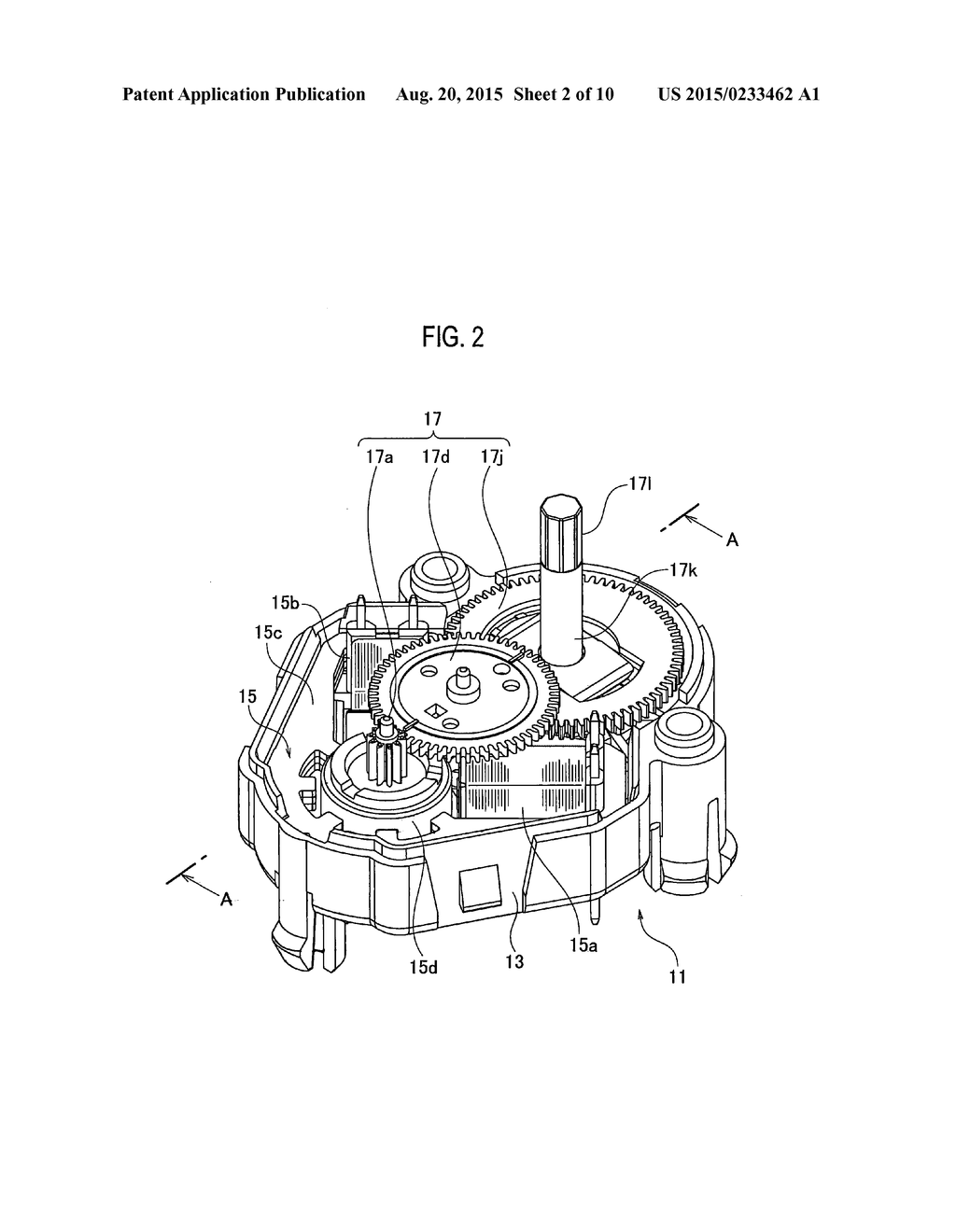 POWER TRANSMISSION GEAR UNIT AND VEHICLE INSTRUMENT - diagram, schematic, and image 03