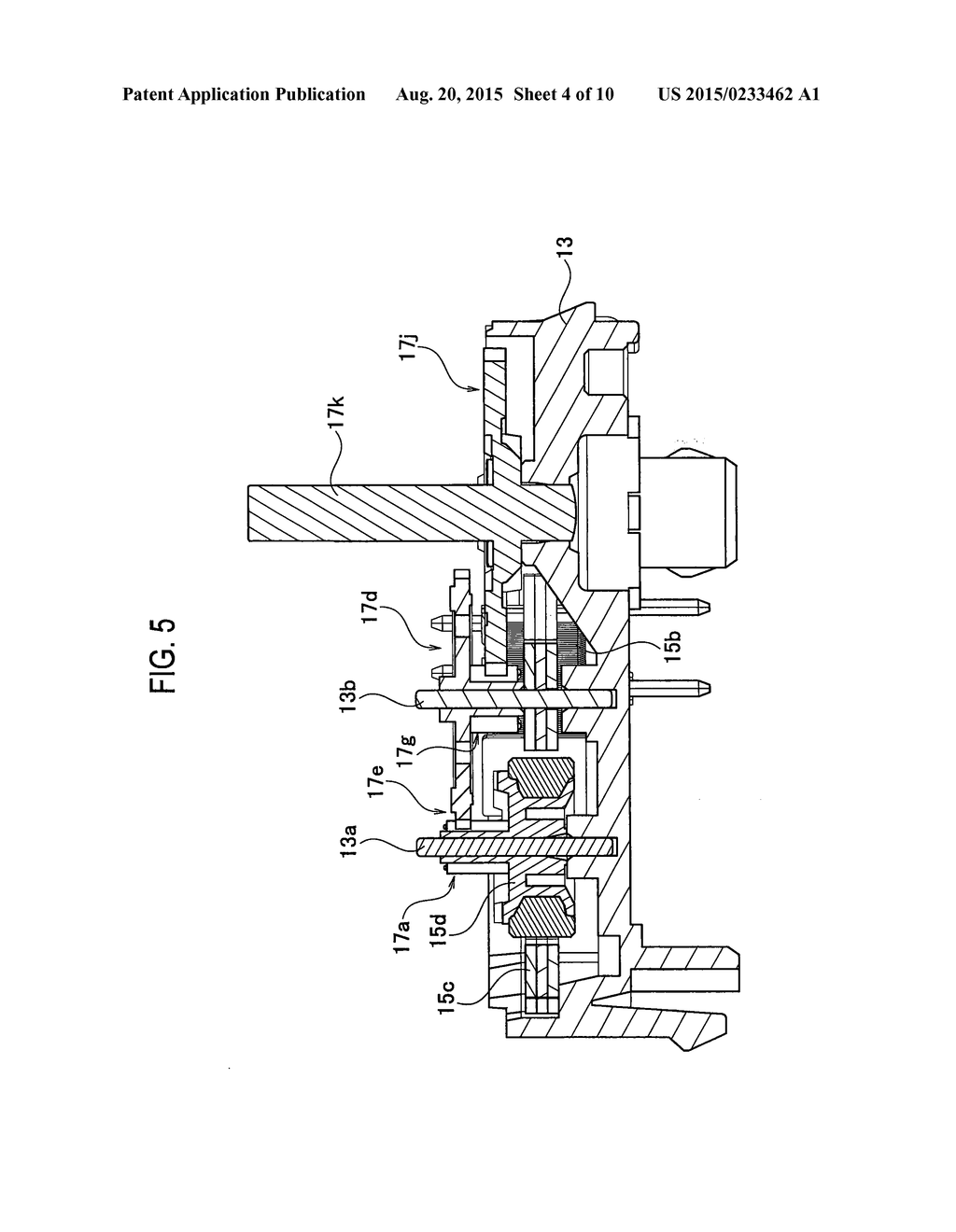 POWER TRANSMISSION GEAR UNIT AND VEHICLE INSTRUMENT - diagram, schematic, and image 05