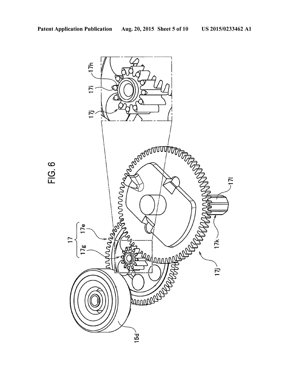 POWER TRANSMISSION GEAR UNIT AND VEHICLE INSTRUMENT - diagram, schematic, and image 06