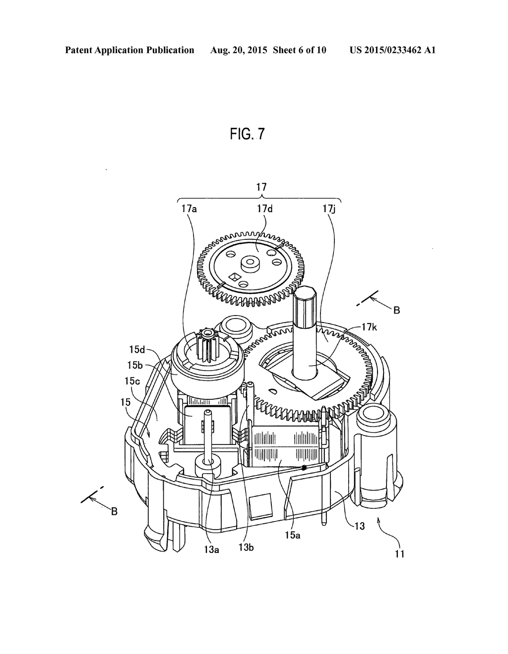 POWER TRANSMISSION GEAR UNIT AND VEHICLE INSTRUMENT - diagram, schematic, and image 07