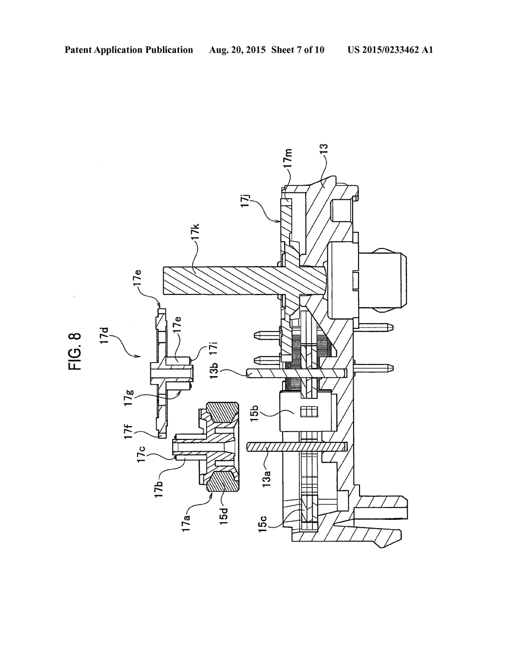 POWER TRANSMISSION GEAR UNIT AND VEHICLE INSTRUMENT - diagram, schematic, and image 08