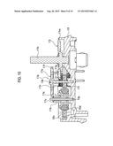 POWER TRANSMISSION GEAR UNIT AND VEHICLE INSTRUMENT diagram and image