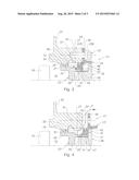 DEVICE FOR SEALING AN OPENING OF AN ENCLOSURE WALL FOR ACCESS TO A ROTARY     SHAFT diagram and image