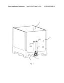 INTERMEDIATE BULK CONTAINER AND VALVE OPENING/CLOSING DEVICE THEREFOR diagram and image