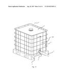 INTERMEDIATE BULK CONTAINER AND VALVE OPENING/CLOSING DEVICE THEREFOR diagram and image