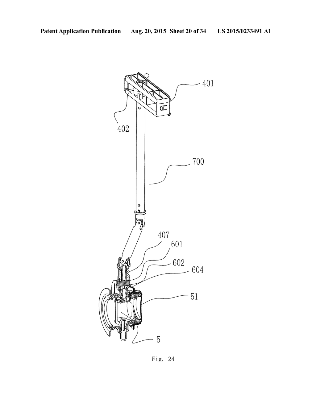 INTERMEDIATE BULK CONTAINER AND VALVE OPENING/CLOSING DEVICE THEREFOR - diagram, schematic, and image 21