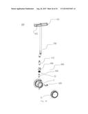 INTERMEDIATE BULK CONTAINER AND VALVE OPENING/CLOSING DEVICE THEREFOR diagram and image