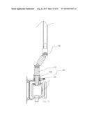 INTERMEDIATE BULK CONTAINER AND VALVE OPENING/CLOSING DEVICE THEREFOR diagram and image