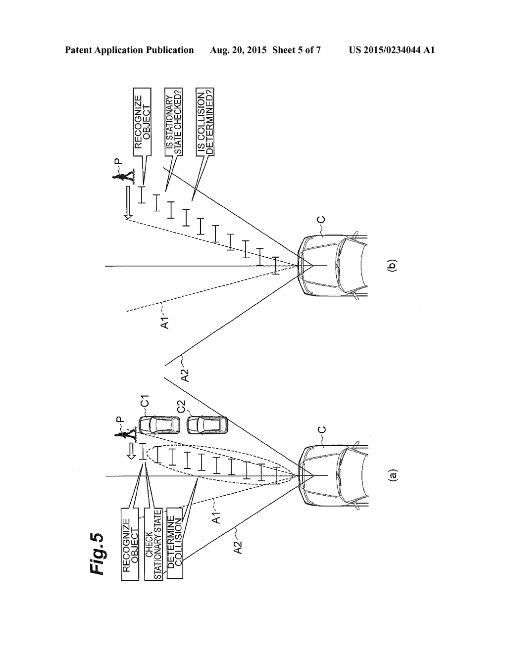 COLLISION DETERMINATION DEVICE AND COLLISION DETERMINATION METHOD - diagram, schematic, and image 06