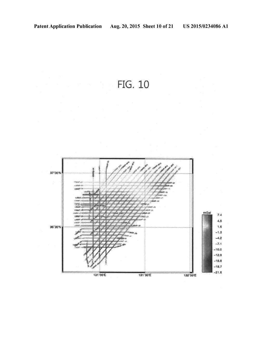 Method of processing a marine gravity data and a processing apparatus for     the same - diagram, schematic, and image 11