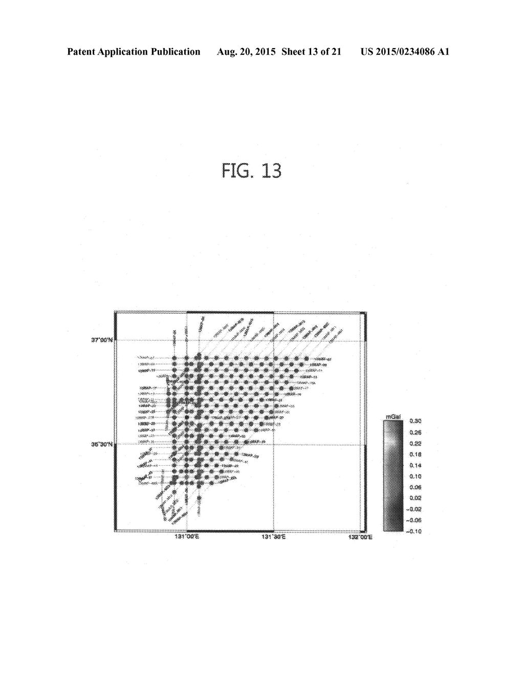 Method of processing a marine gravity data and a processing apparatus for     the same - diagram, schematic, and image 14