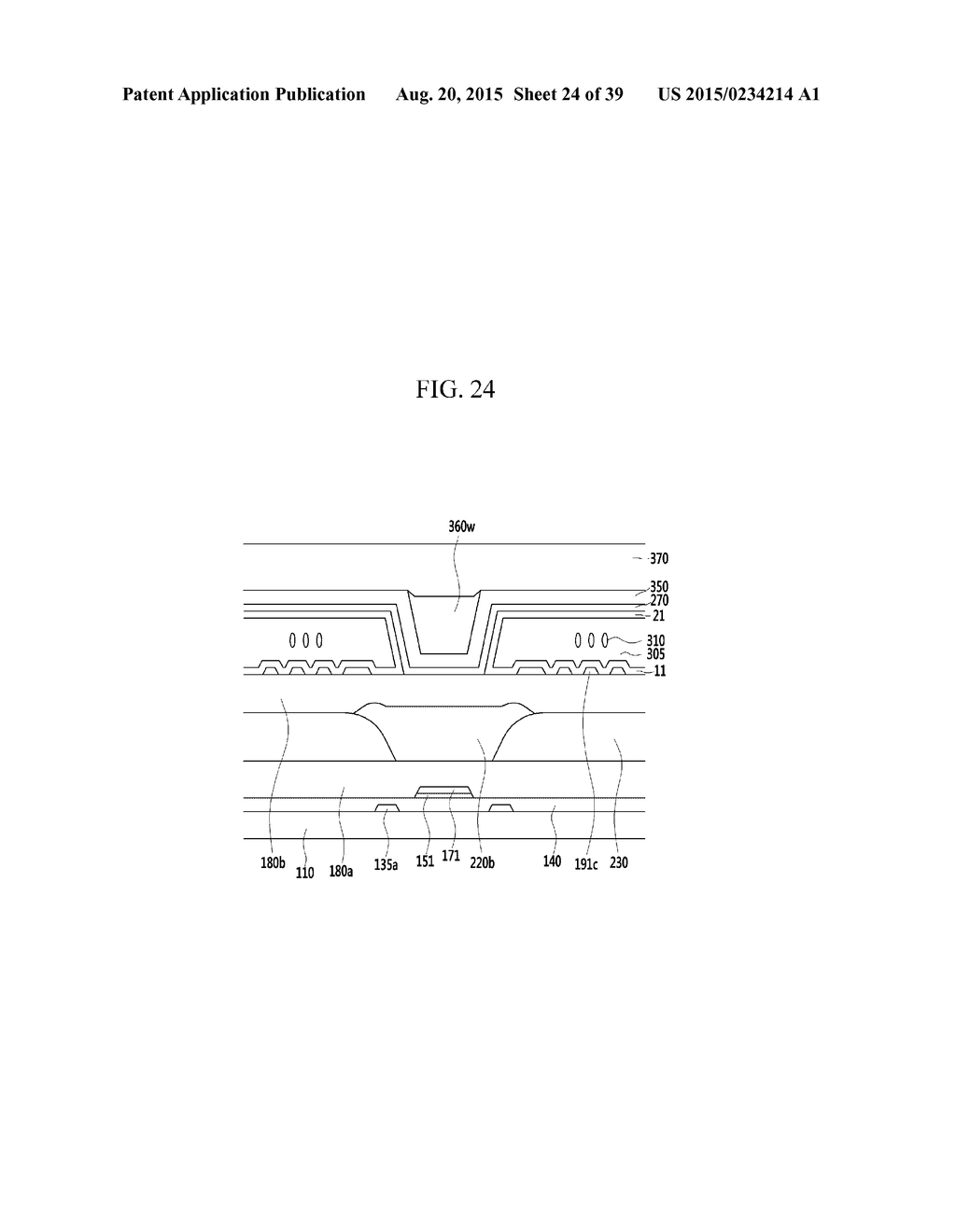 LIQUID CRYSTAL DISPLAY AND METHOD OF MANUFACTURING THE SAME - diagram, schematic, and image 25