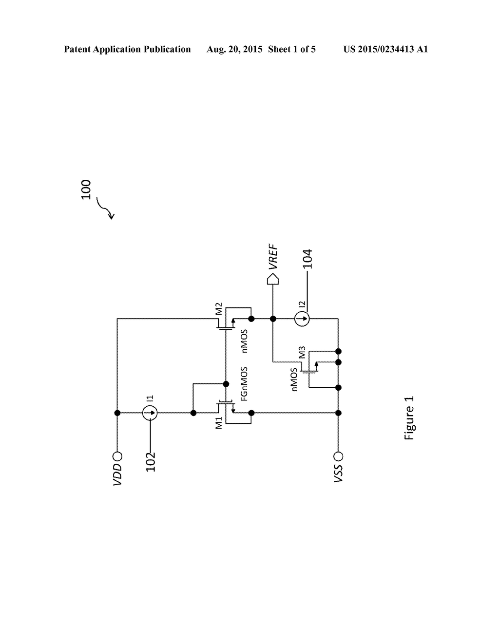 FLIPPED GATE VOLTAGE REFERENCE AND METHOD OF USING - diagram, schematic, and image 02