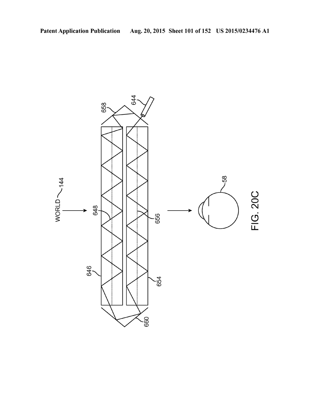 DETERMINING USER ACCOMMODATION TO DISPLAY AN IMAGE THROUGH A WAVEGUIDE     ASSEMBLY - diagram, schematic, and image 102