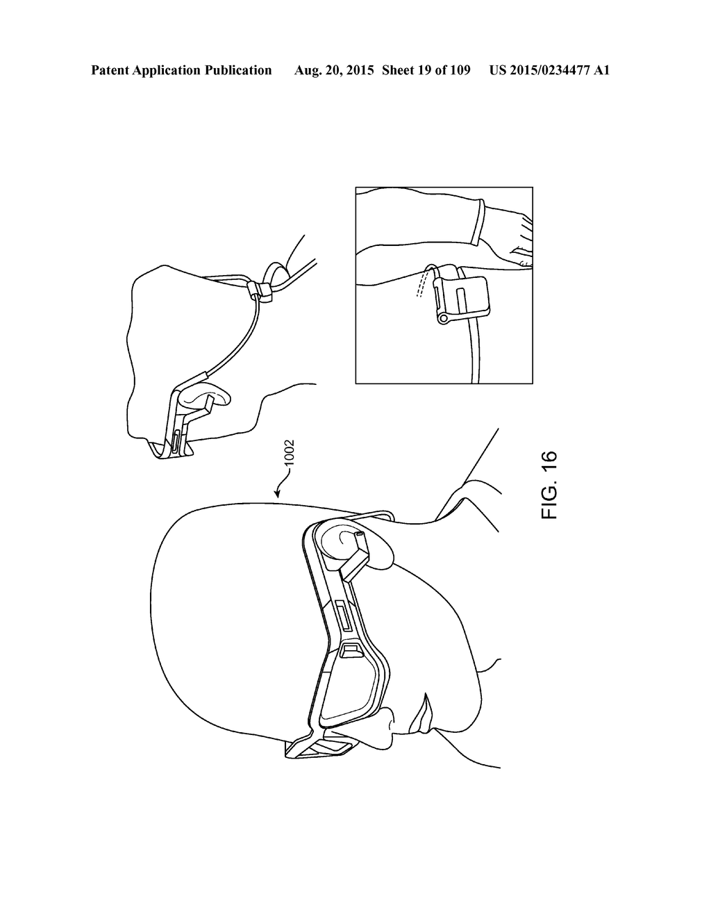 METHOD AND SYSTEM FOR DETERMINING USER INPUT BASED ON GESTURE - diagram, schematic, and image 20