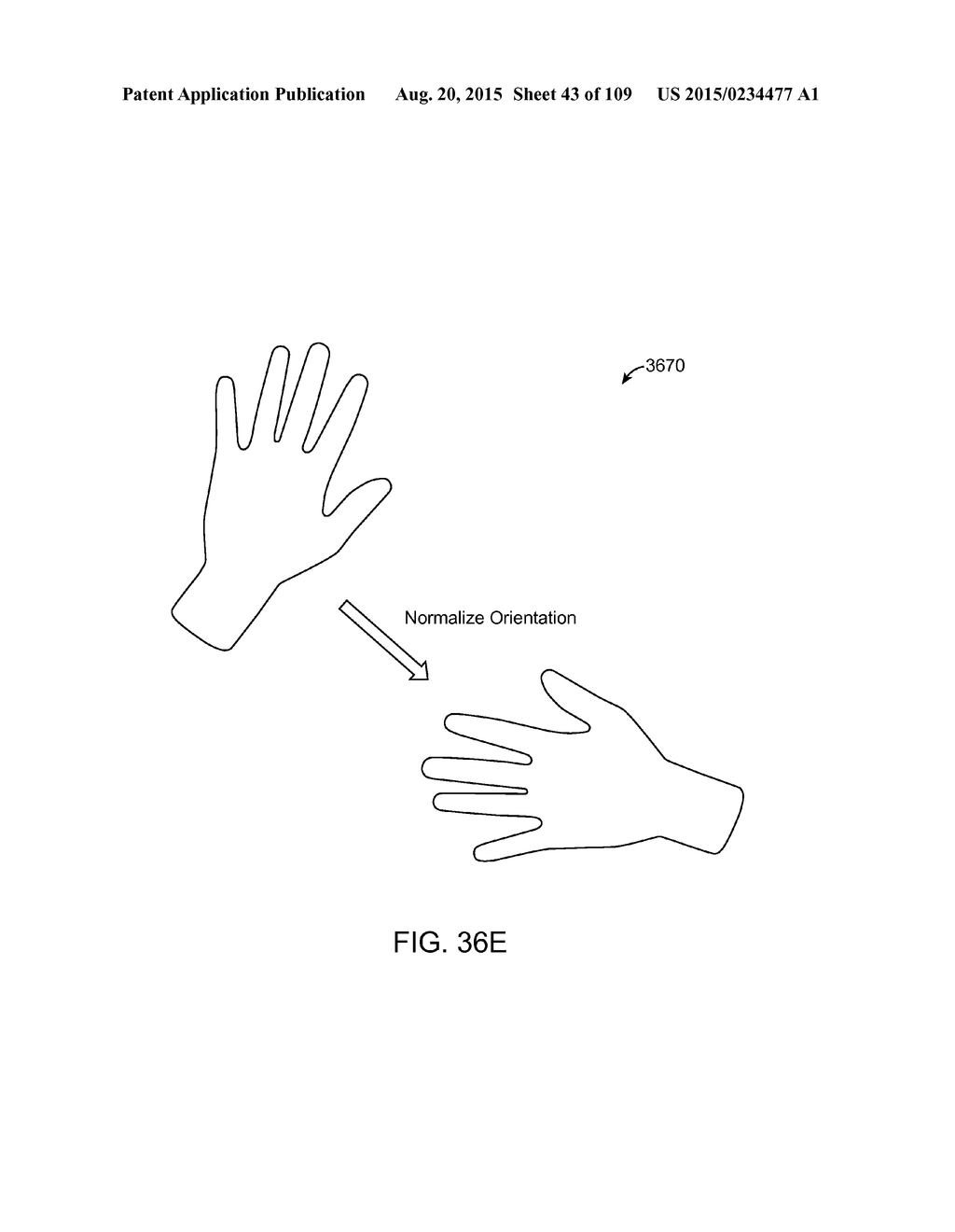 METHOD AND SYSTEM FOR DETERMINING USER INPUT BASED ON GESTURE - diagram, schematic, and image 44