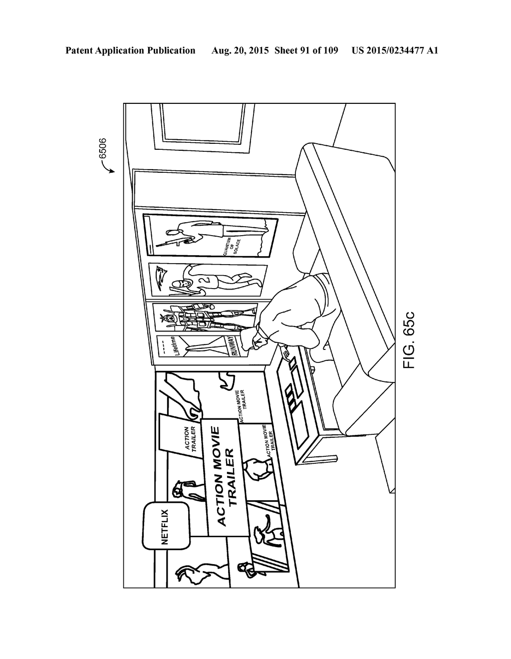 METHOD AND SYSTEM FOR DETERMINING USER INPUT BASED ON GESTURE - diagram, schematic, and image 92