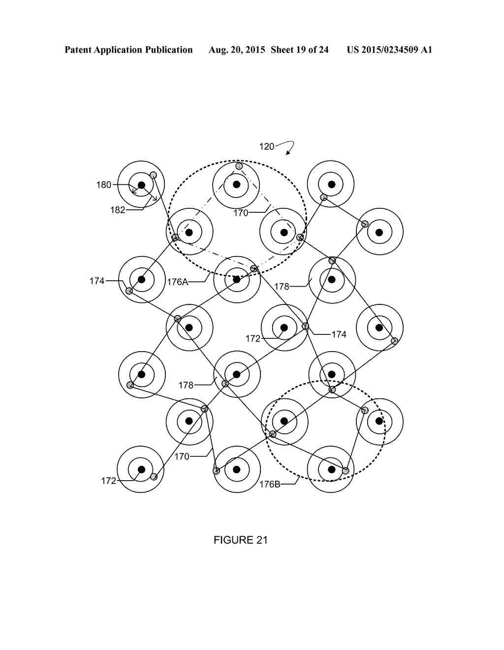 Touch-Sensor Mesh Design for Display with Complex-Shaped Sub-Pixels - diagram, schematic, and image 20