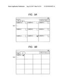 DISPLAY CONTROLLING APPARATUS AND DISPLAYING METHOD diagram and image