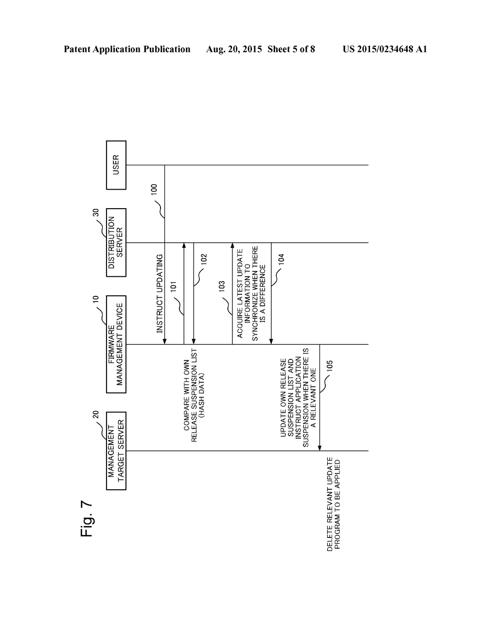 FIRMWARE MANAGEMENT SYSTEM, METHOD, AND RECORDING MEDIUM STORING PROGRAM - diagram, schematic, and image 06