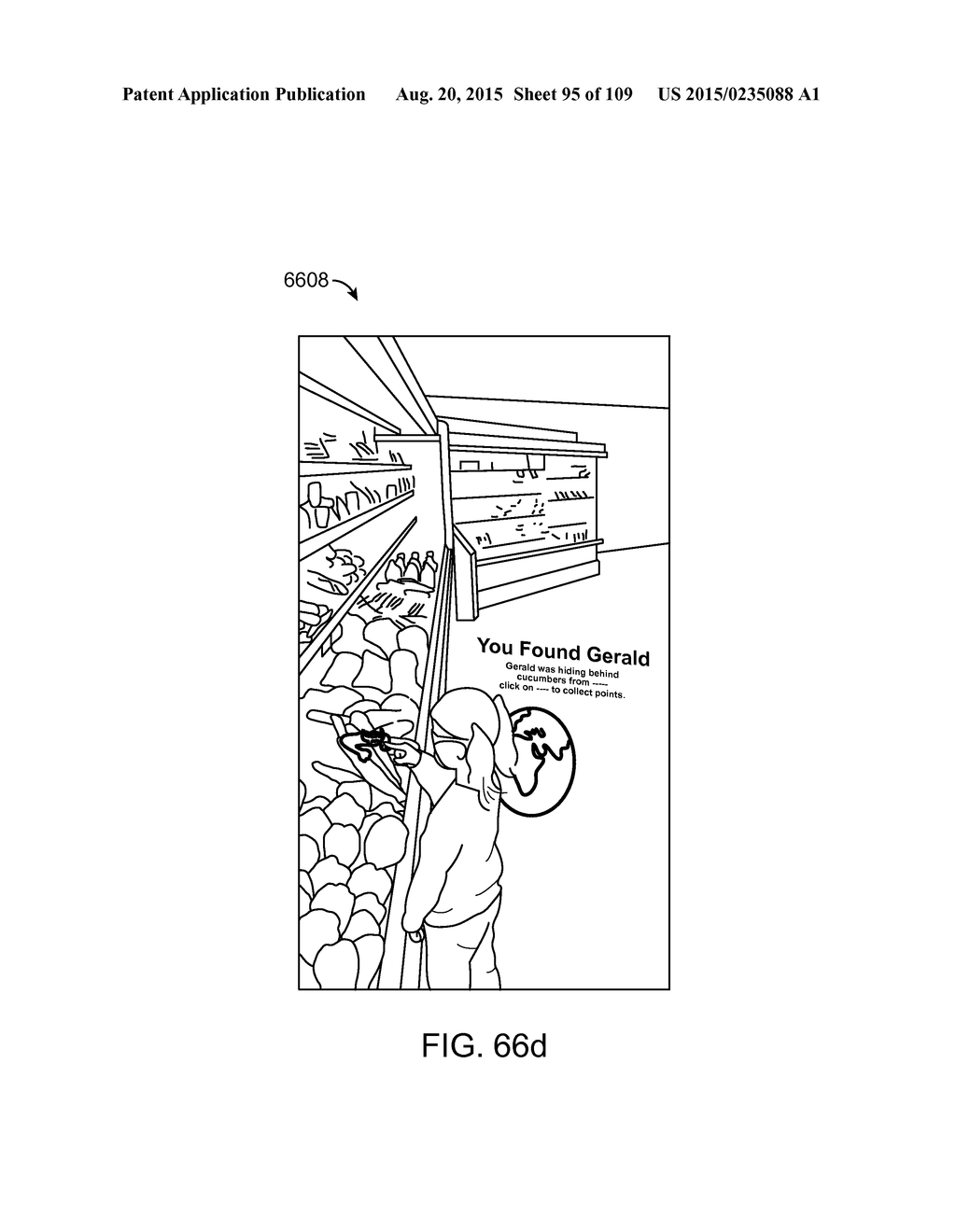 METHOD AND SYSTEM FOR INSERTING RECOGNIZED OBJECT DATA INTO A VIRTUAL     WORLD - diagram, schematic, and image 96