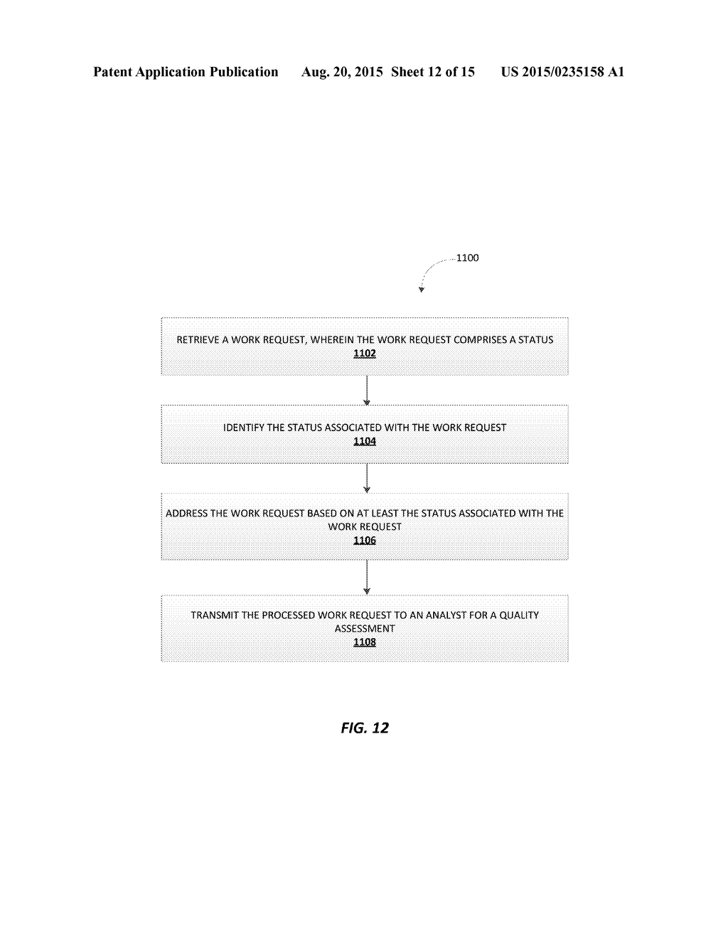 SYSTEM FOR HANDLING WORK REQUESTS - diagram, schematic, and image 13