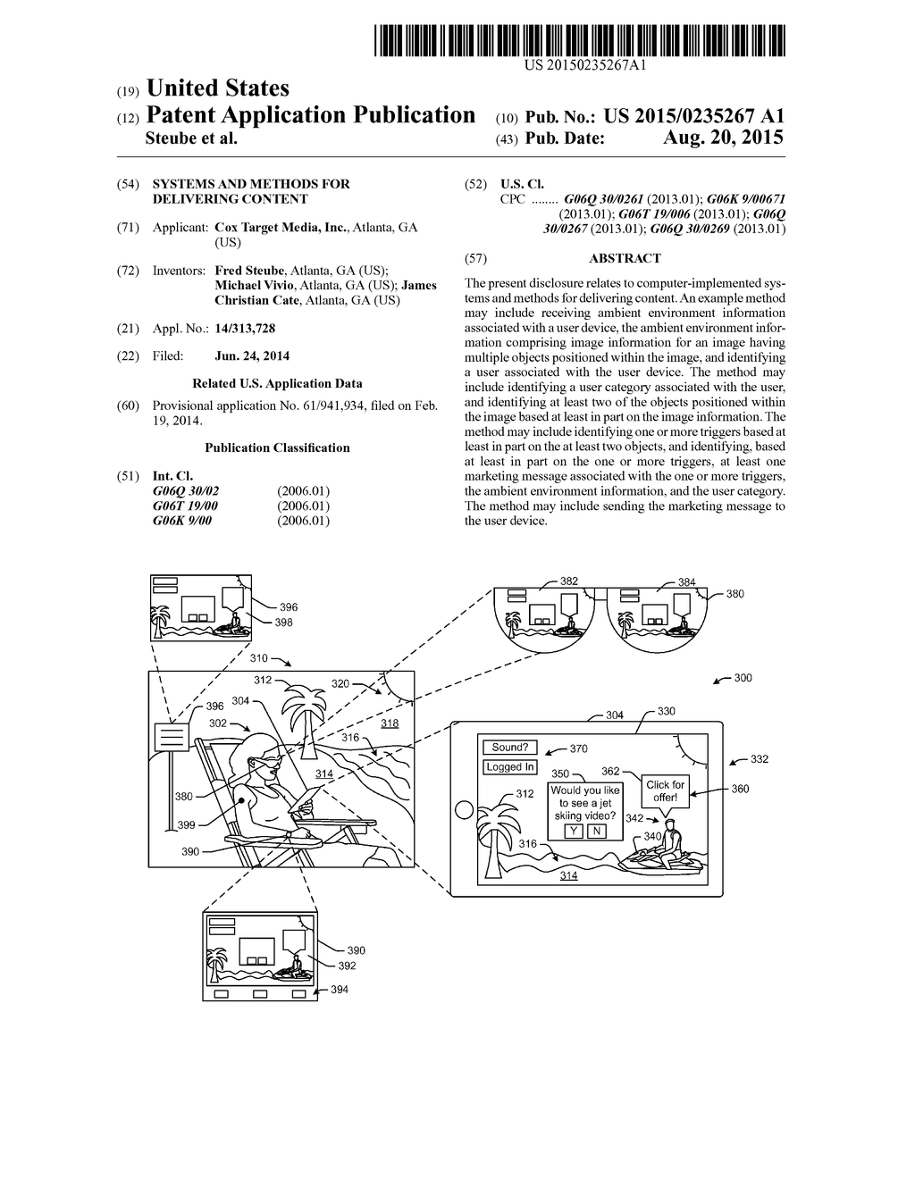 SYSTEMS AND METHODS FOR DELIVERING CONTENT - diagram, schematic, and image 01