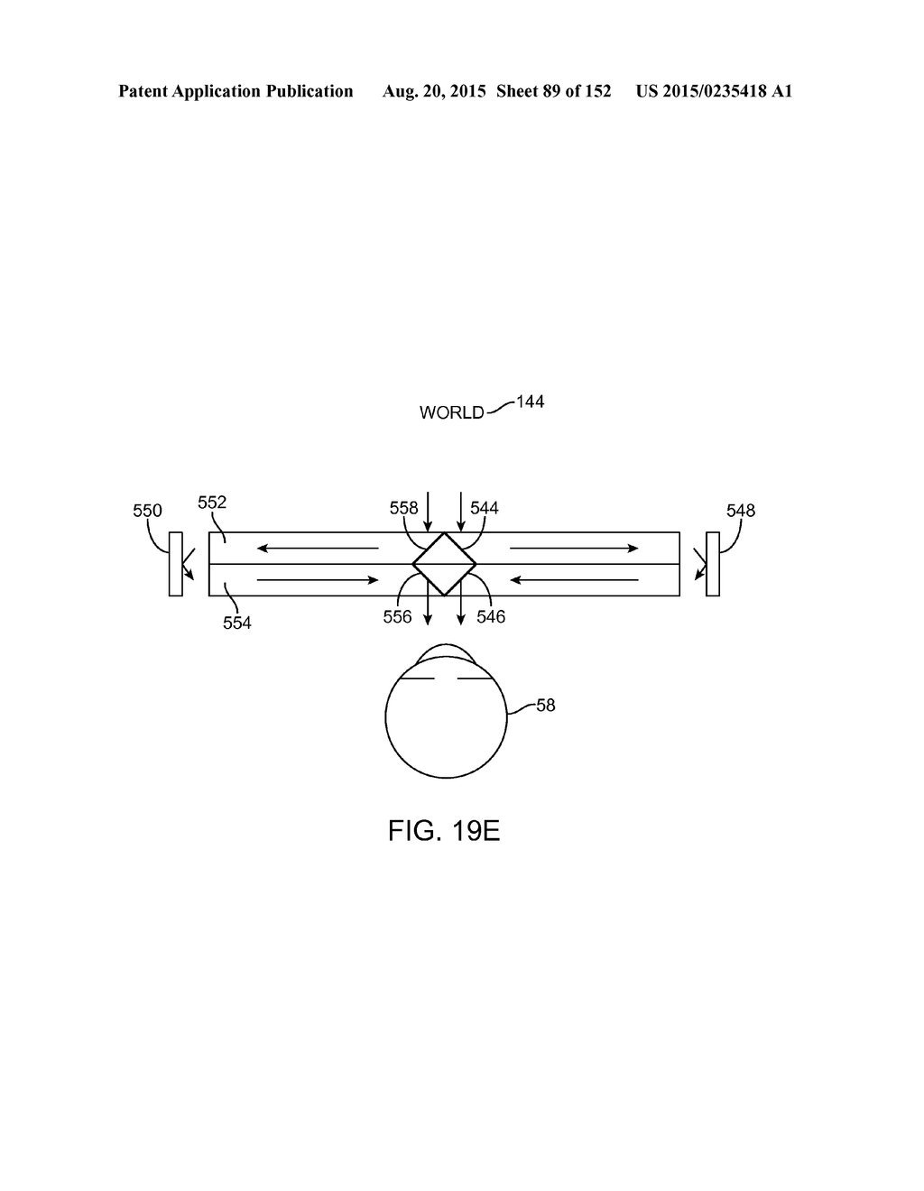 DETERMINING USER ACCOMMODATION TO DISPLAY AN IMAGE AT A DESIRED FOCAL     DISTANCE USING FREEFORM OPTICS - diagram, schematic, and image 90