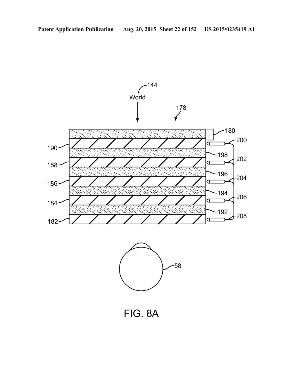 METHODS AND SYSTEMS FOR DISPLAYING MULTIPLE DEPTH PLANES THROUGH A     VARIABLE FOCUS ELEMENT - diagram, schematic, and image 23