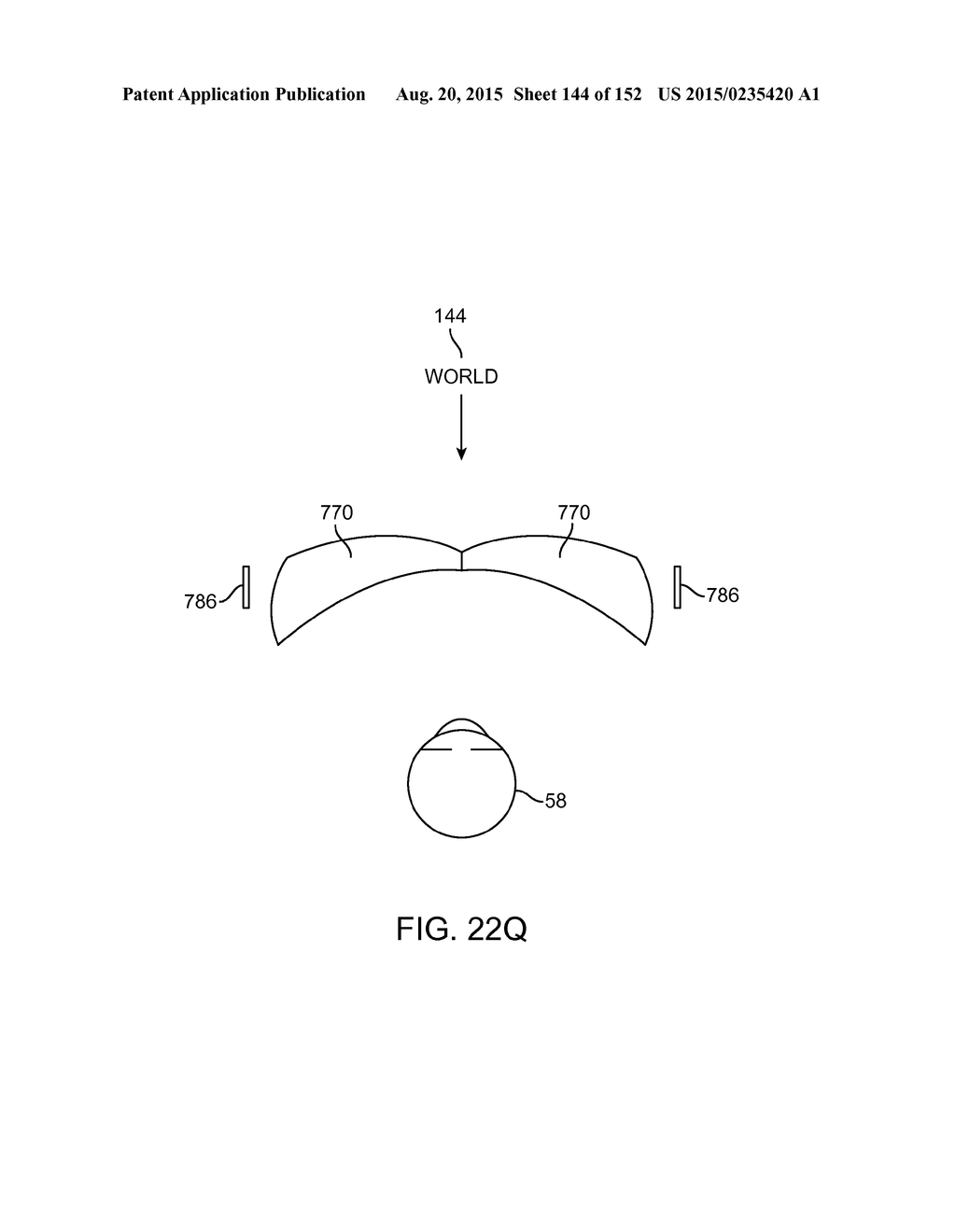 METHOD FOR DISPLAYING MULTIPLE DEPTH PLANES THROUGH VARIABLE FOCUS     ELEMENTS - diagram, schematic, and image 145