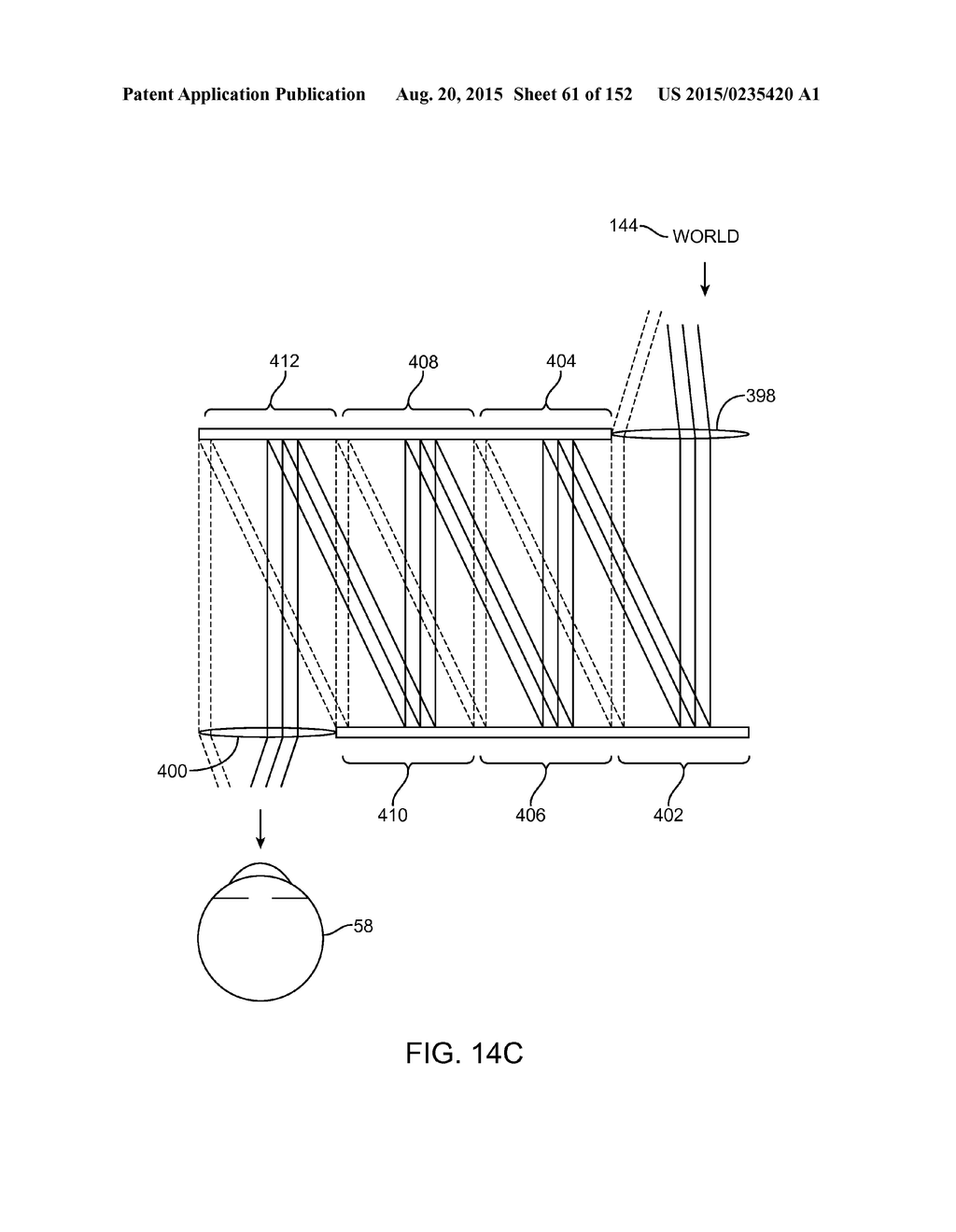 METHOD FOR DISPLAYING MULTIPLE DEPTH PLANES THROUGH VARIABLE FOCUS     ELEMENTS - diagram, schematic, and image 62