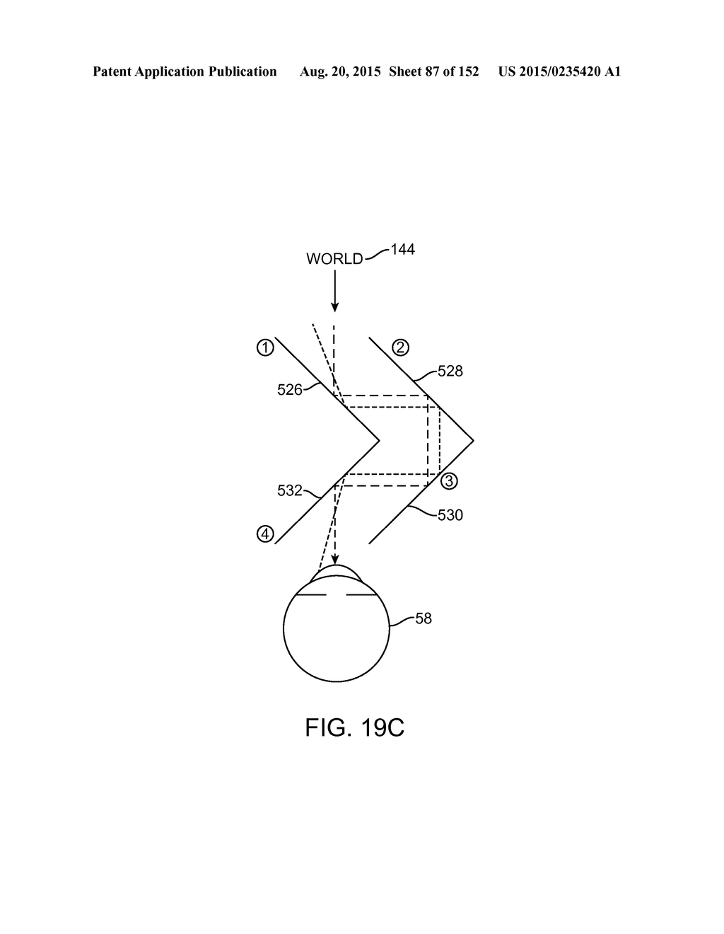 METHOD FOR DISPLAYING MULTIPLE DEPTH PLANES THROUGH VARIABLE FOCUS     ELEMENTS - diagram, schematic, and image 88